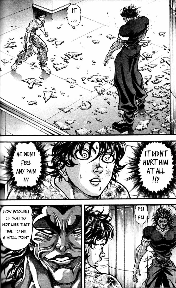 Hanma Baki Chapter 31.255 page 18 - Vol.31 Chapter 255: Severe Overwhelming Pain