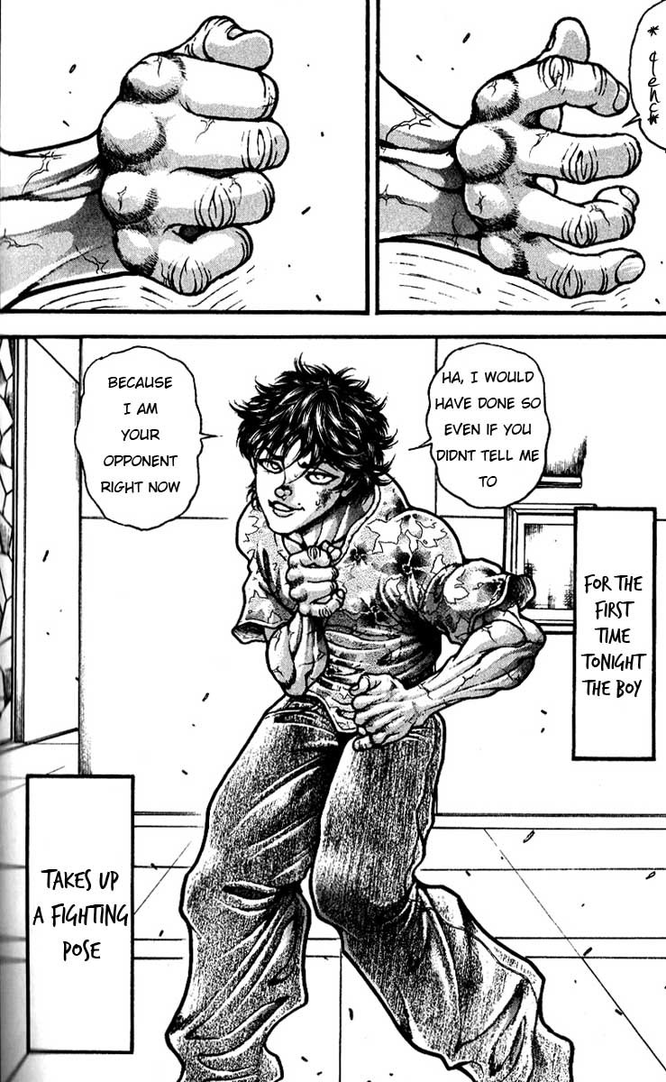 Hanma Baki Chapter 31.255 page 22 - Vol.31 Chapter 255: Severe Overwhelming Pain