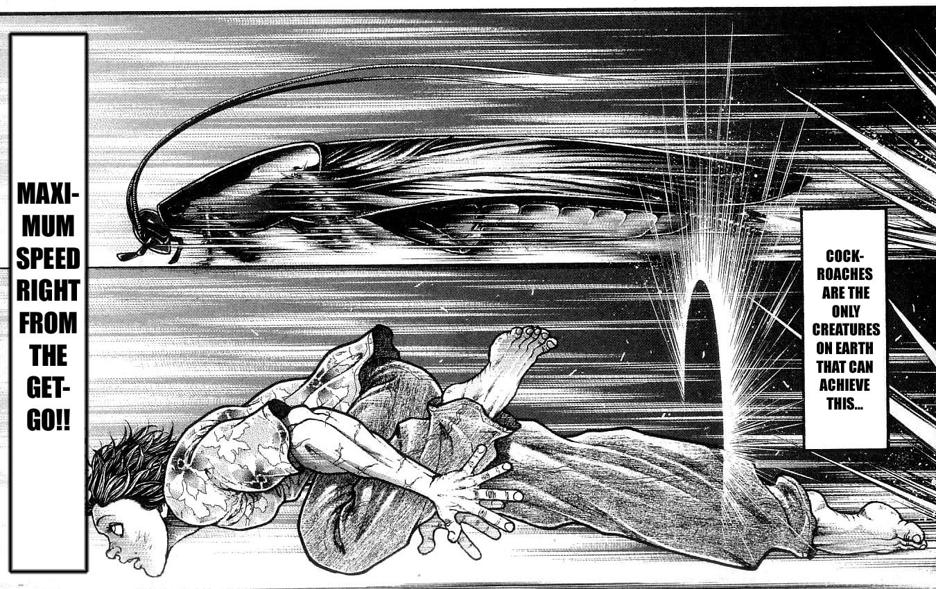 Hanma Baki Chapter 32.258 page 10 - Vol.32 Chapter 258: 168 Miles Per Hour