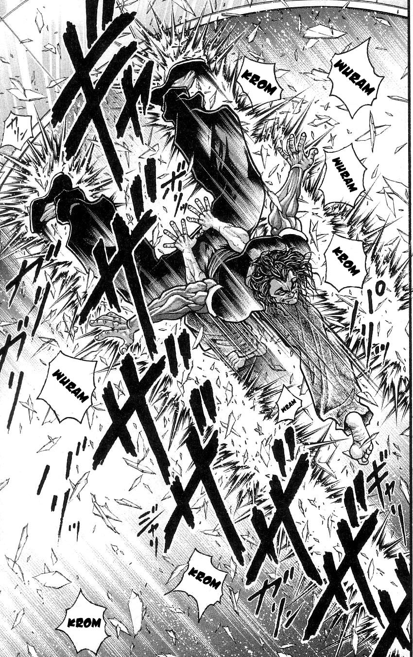 Hanma Baki Chapter 32.258 page 13 - Vol.32 Chapter 258: 168 Miles Per Hour