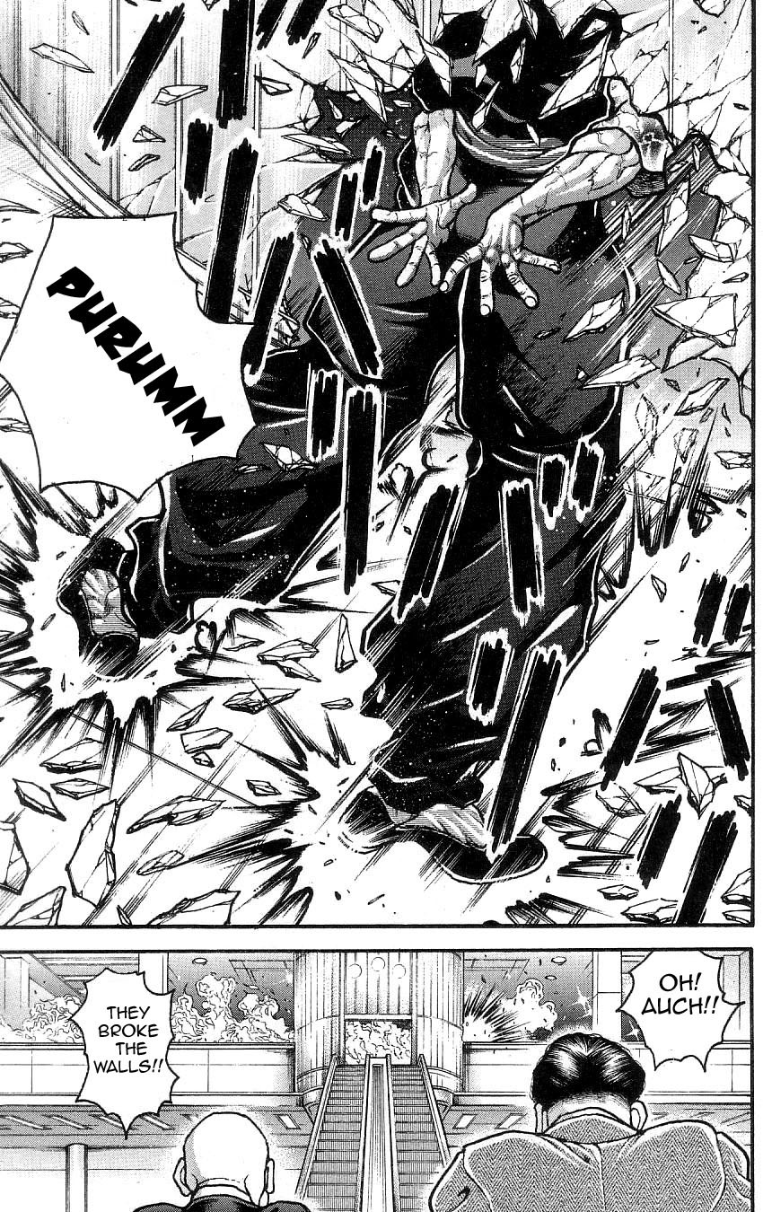 Hanma Baki Chapter 32.258 page 15 - Vol.32 Chapter 258: 168 Miles Per Hour