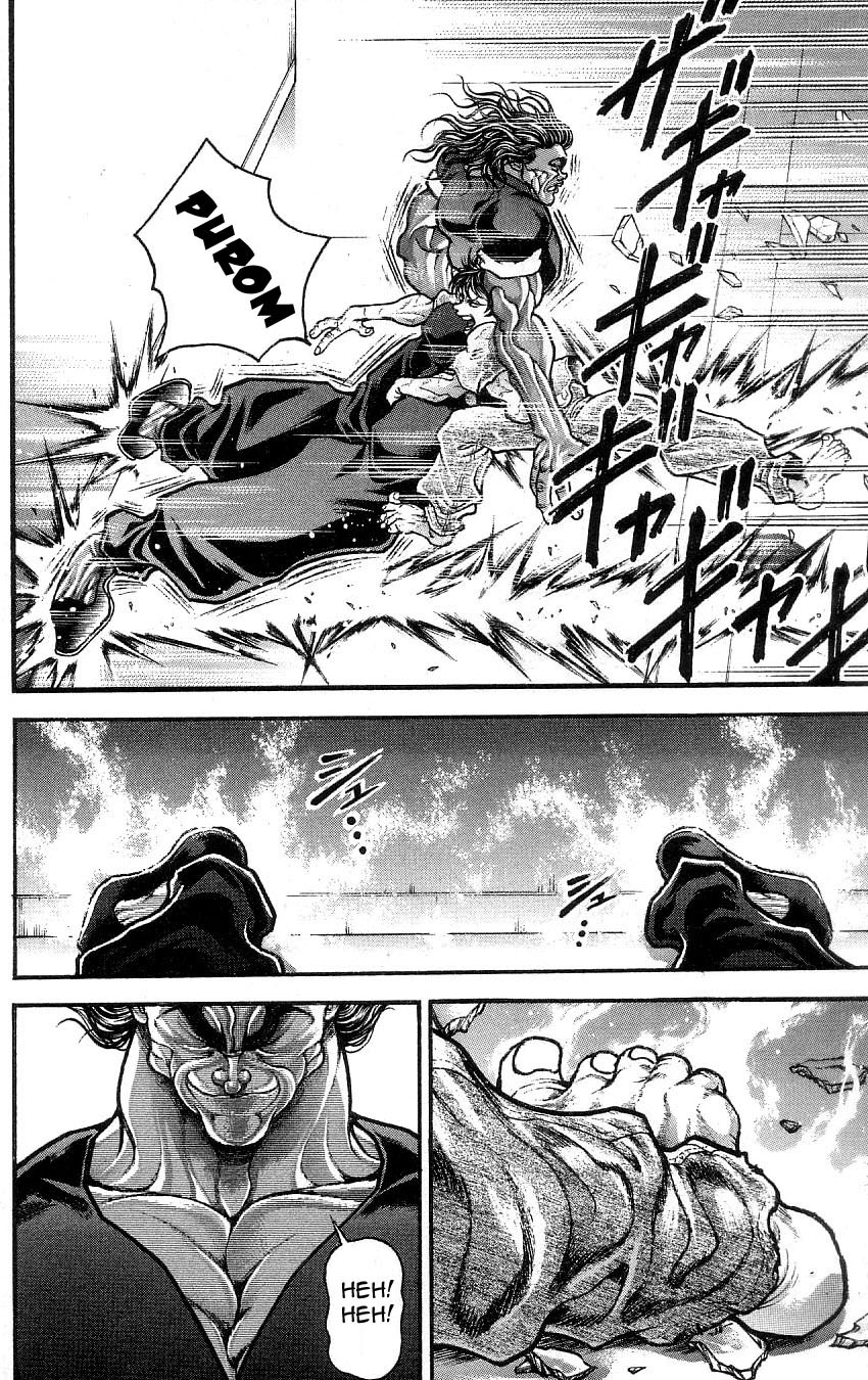 Hanma Baki Chapter 32.258 page 16 - Vol.32 Chapter 258: 168 Miles Per Hour