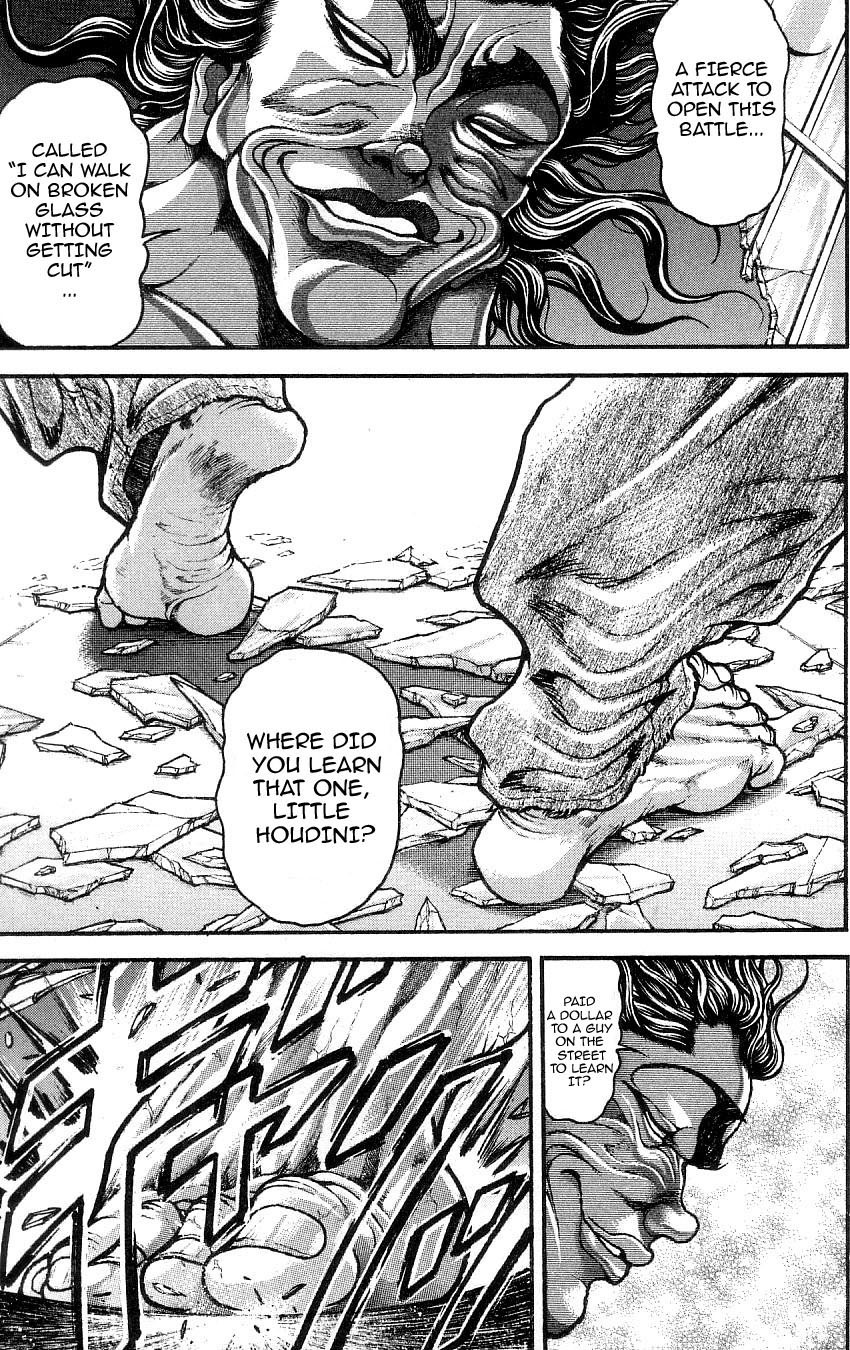 Hanma Baki Chapter 32.258 page 17 - Vol.32 Chapter 258: 168 Miles Per Hour