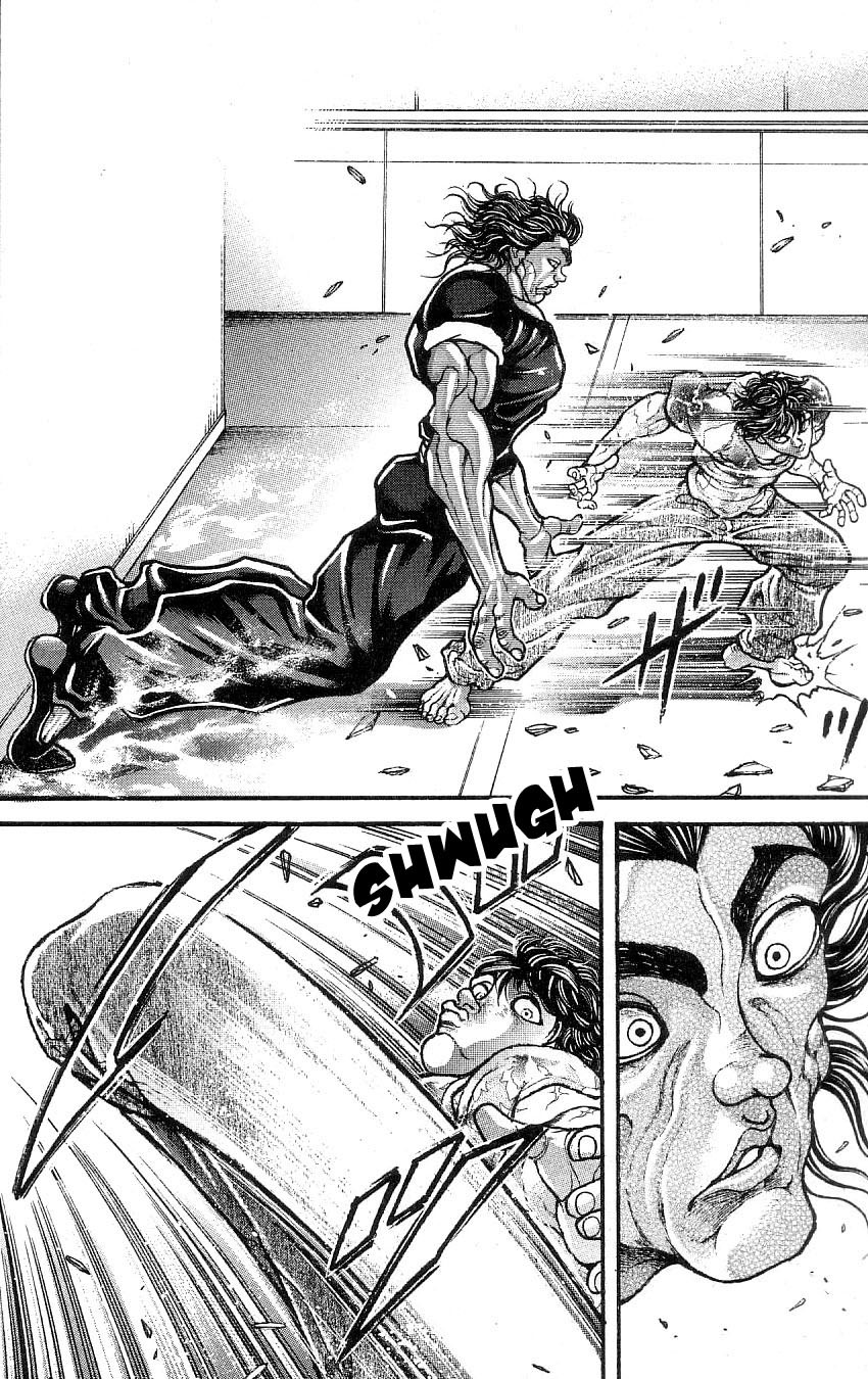 Hanma Baki Chapter 32.258 page 18 - Vol.32 Chapter 258: 168 Miles Per Hour