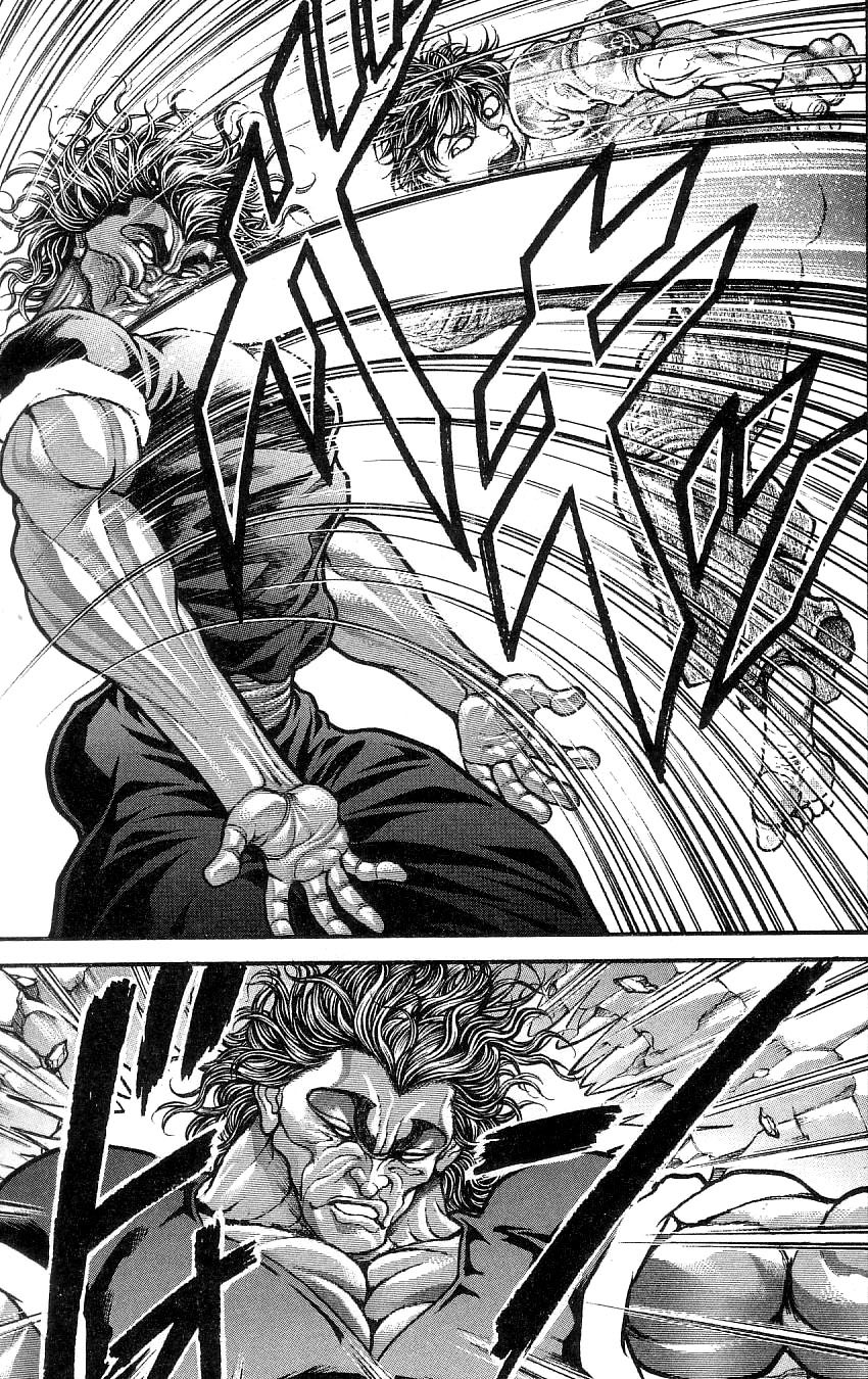 Hanma Baki Chapter 32.258 page 19 - Vol.32 Chapter 258: 168 Miles Per Hour