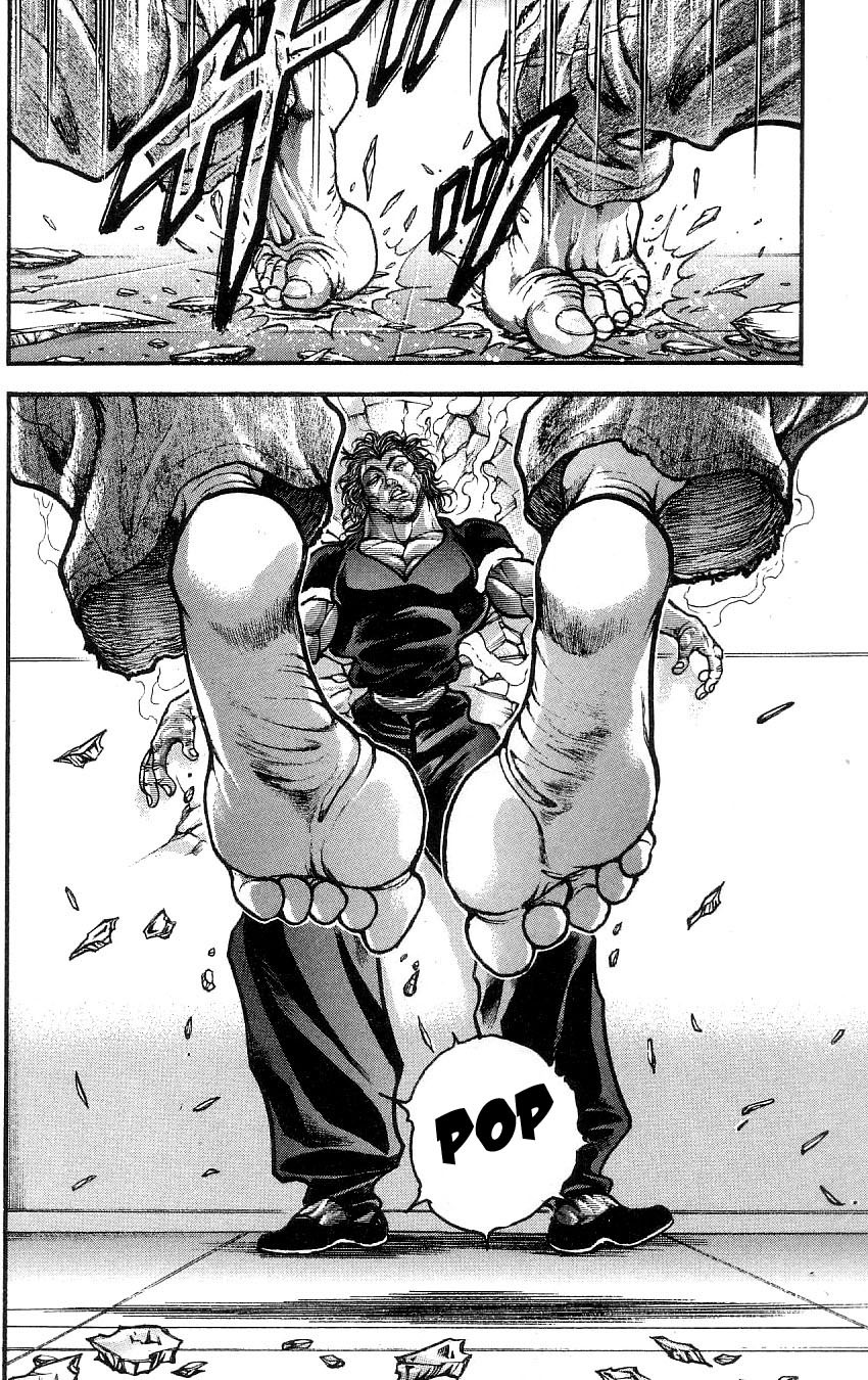 Hanma Baki Chapter 32.258 page 20 - Vol.32 Chapter 258: 168 Miles Per Hour