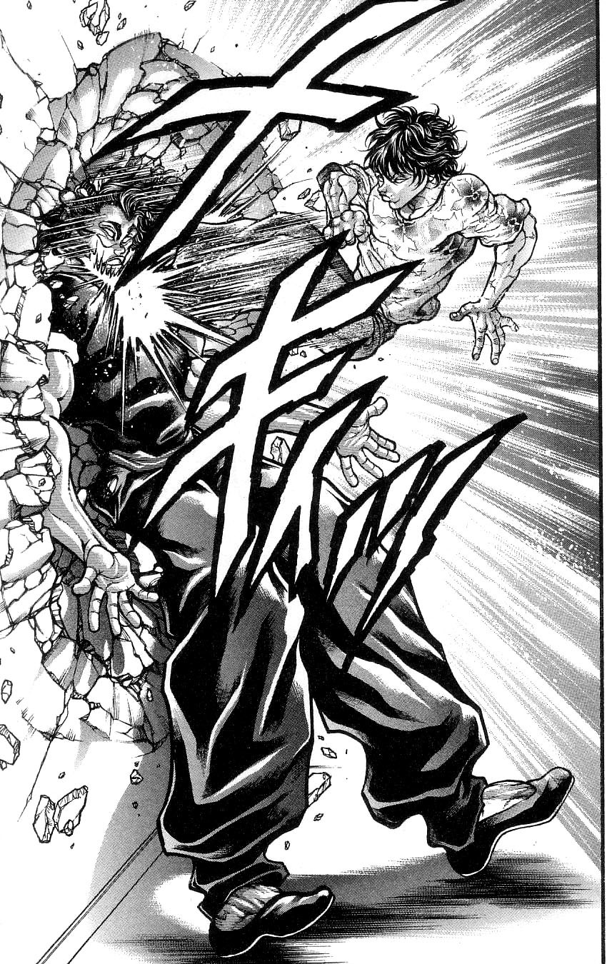 Hanma Baki Chapter 32.258 page 21 - Vol.32 Chapter 258: 168 Miles Per Hour