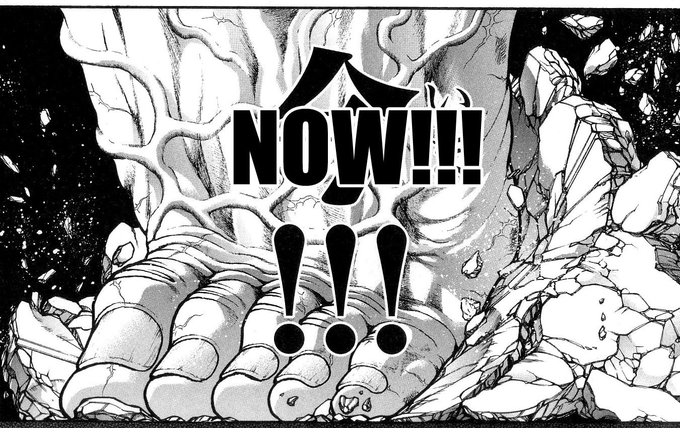 Hanma Baki Chapter 32.258 page 9 - Vol.32 Chapter 258: 168 Miles Per Hour
