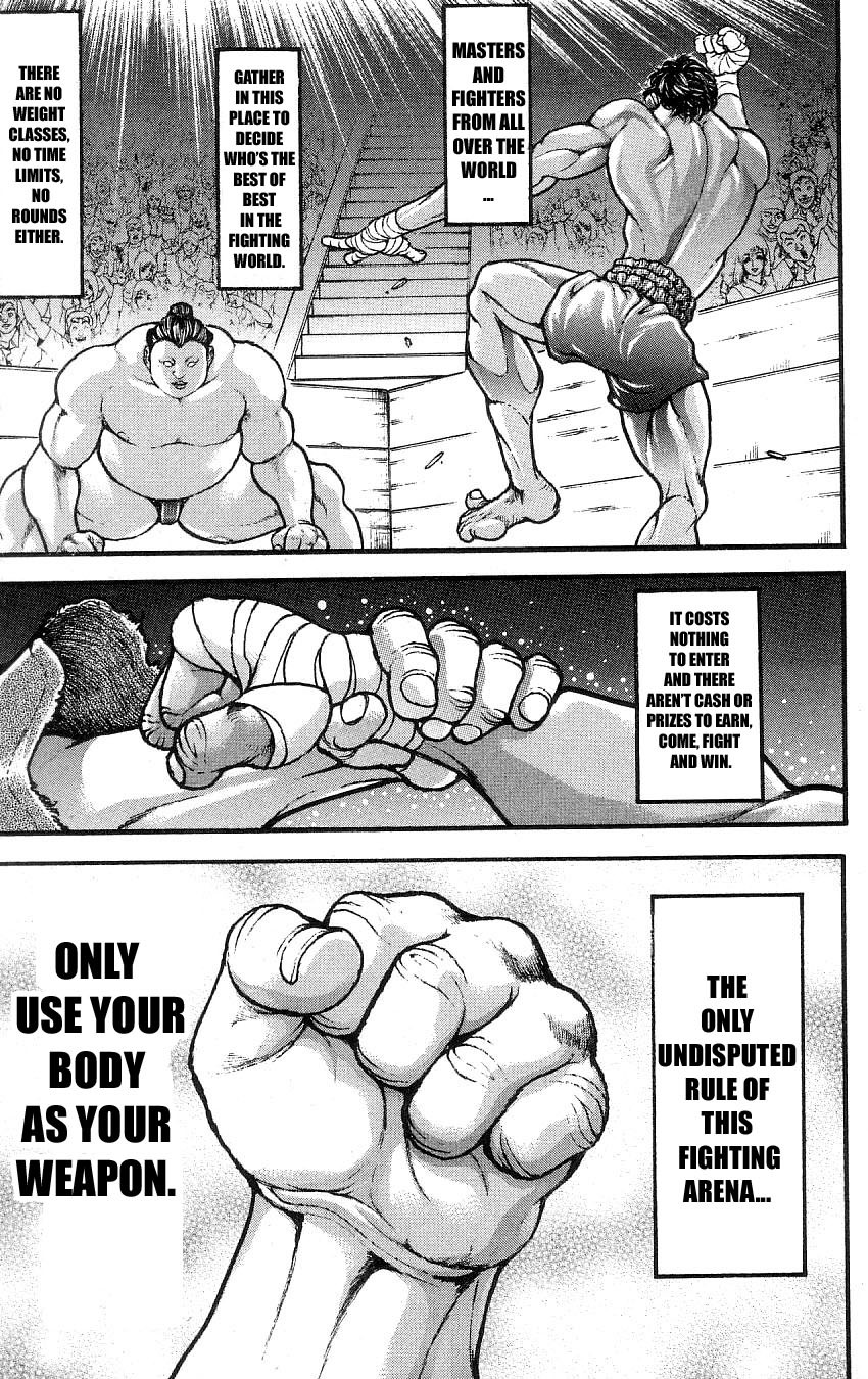 Hanma Baki Chapter 32.259 page 15 - Vol.32 Chapter 259: Urban Legends