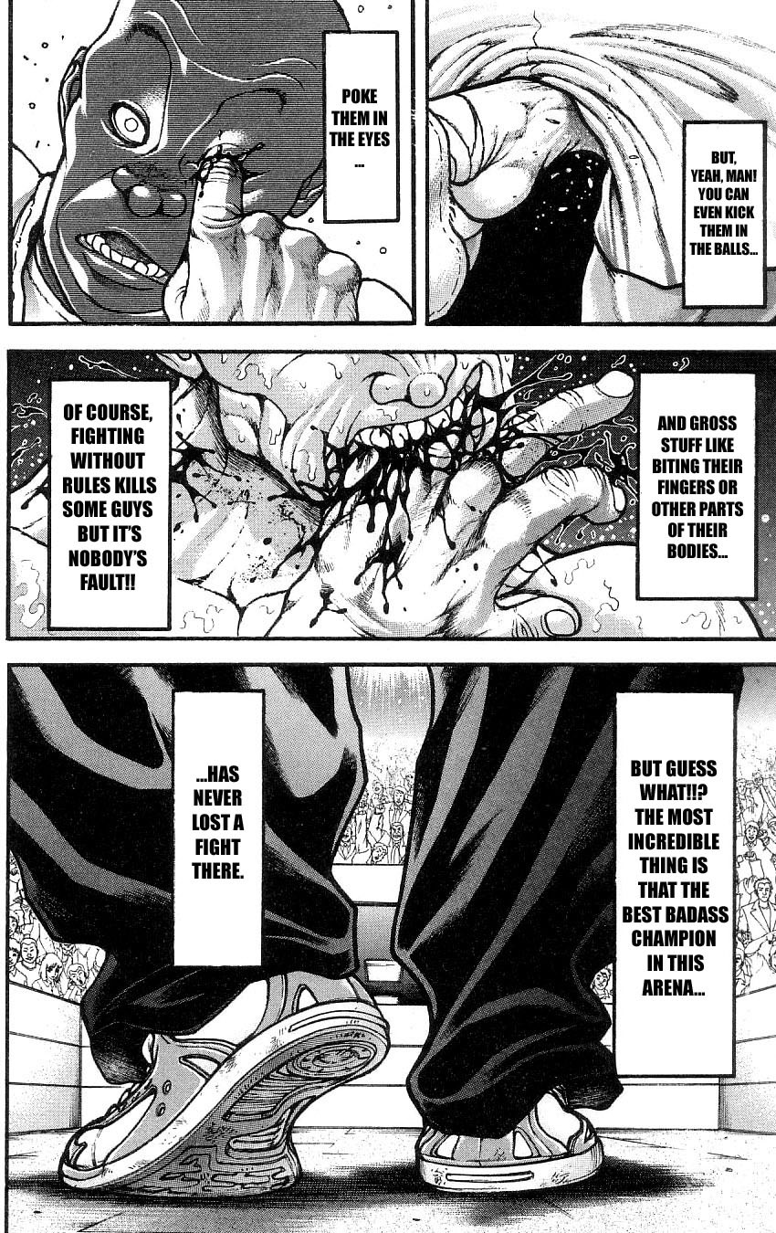 Hanma Baki Chapter 32.259 page 16 - Vol.32 Chapter 259: Urban Legends