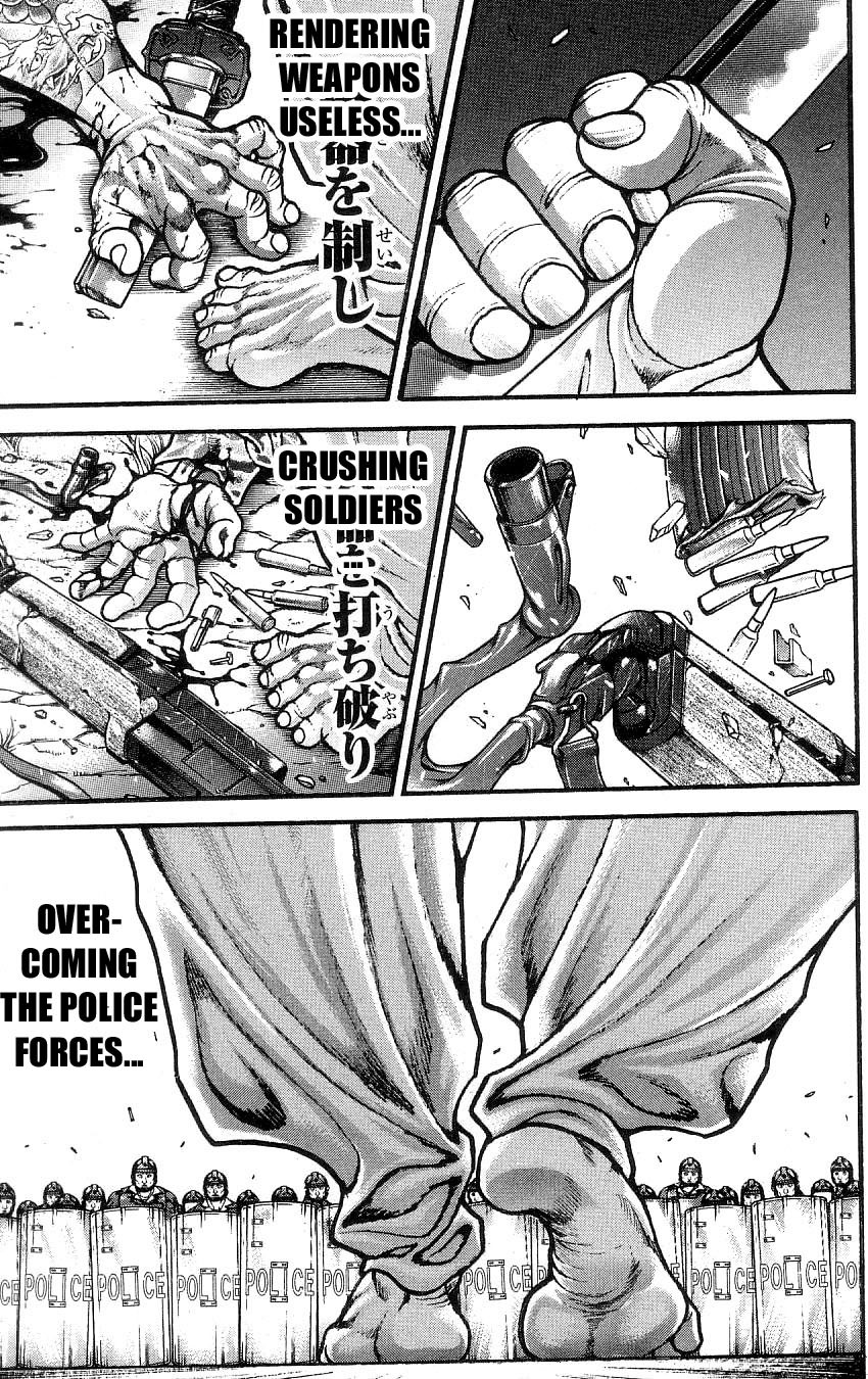 Hanma Baki Chapter 32.260 page 11 - Vol.32 Chapter 260: Beyond The Wall
