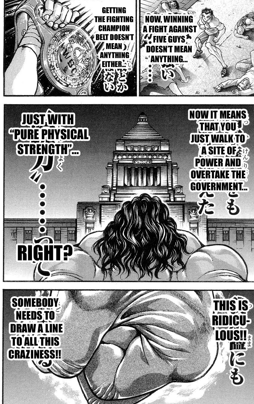 Hanma Baki Chapter 32.260 page 14 - Vol.32 Chapter 260: Beyond The Wall