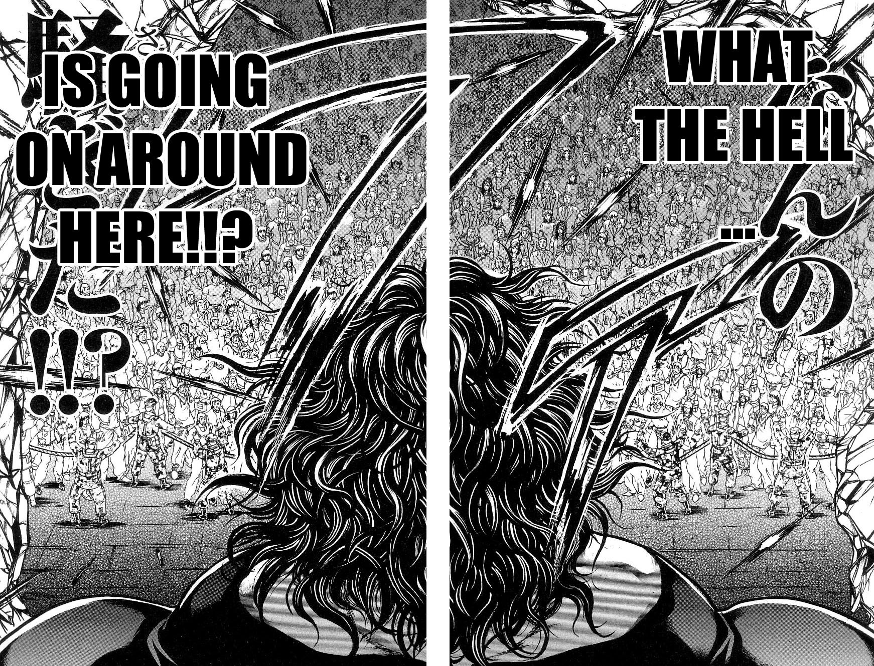 Hanma Baki Chapter 32.260 page 18 - Vol.32 Chapter 260: Beyond The Wall