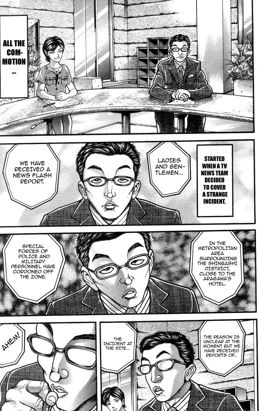 Hanma Baki Chapter 32.261 page 10 - Vol.32 Chapter 261: Big Audience
