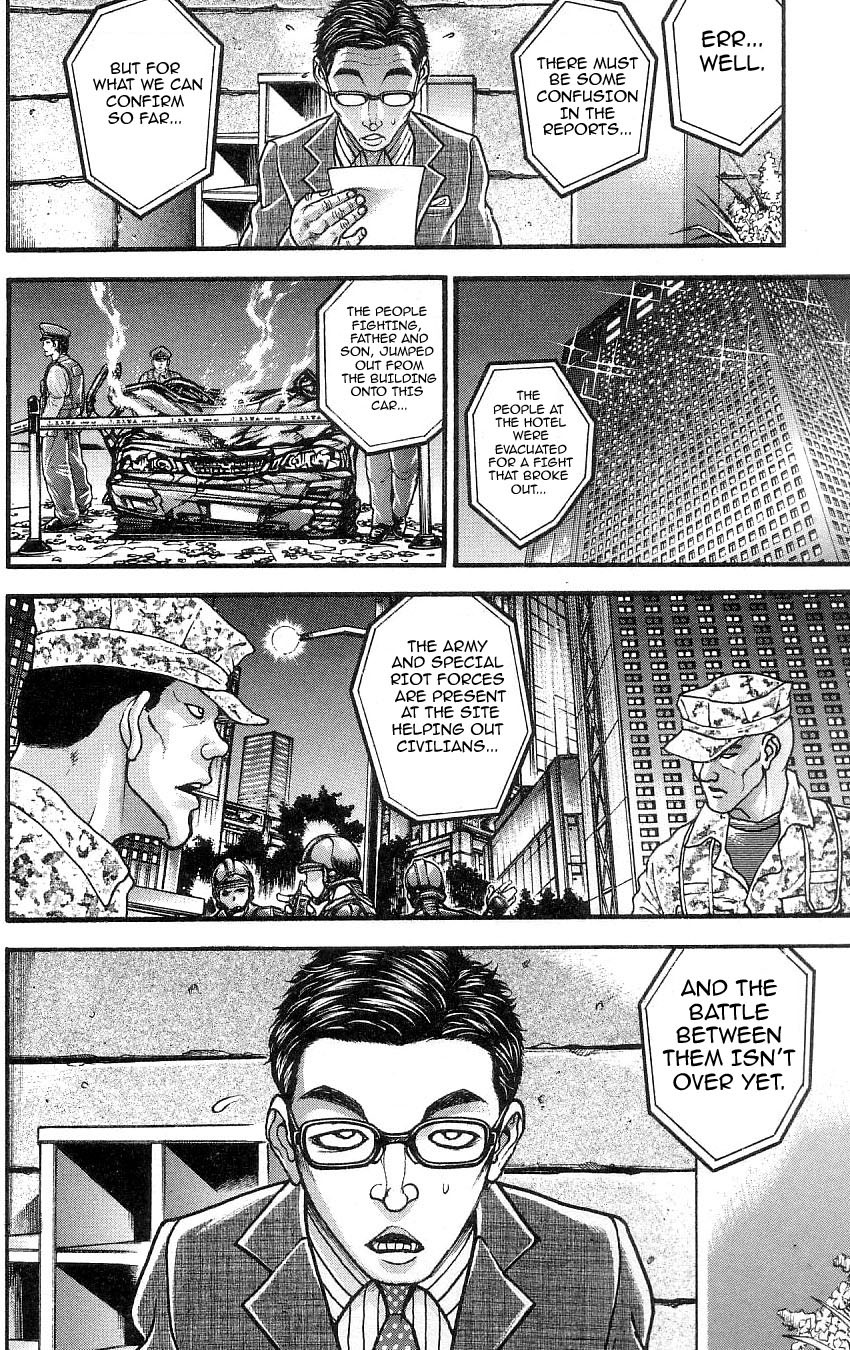 Hanma Baki Chapter 32.261 page 15 - Vol.32 Chapter 261: Big Audience