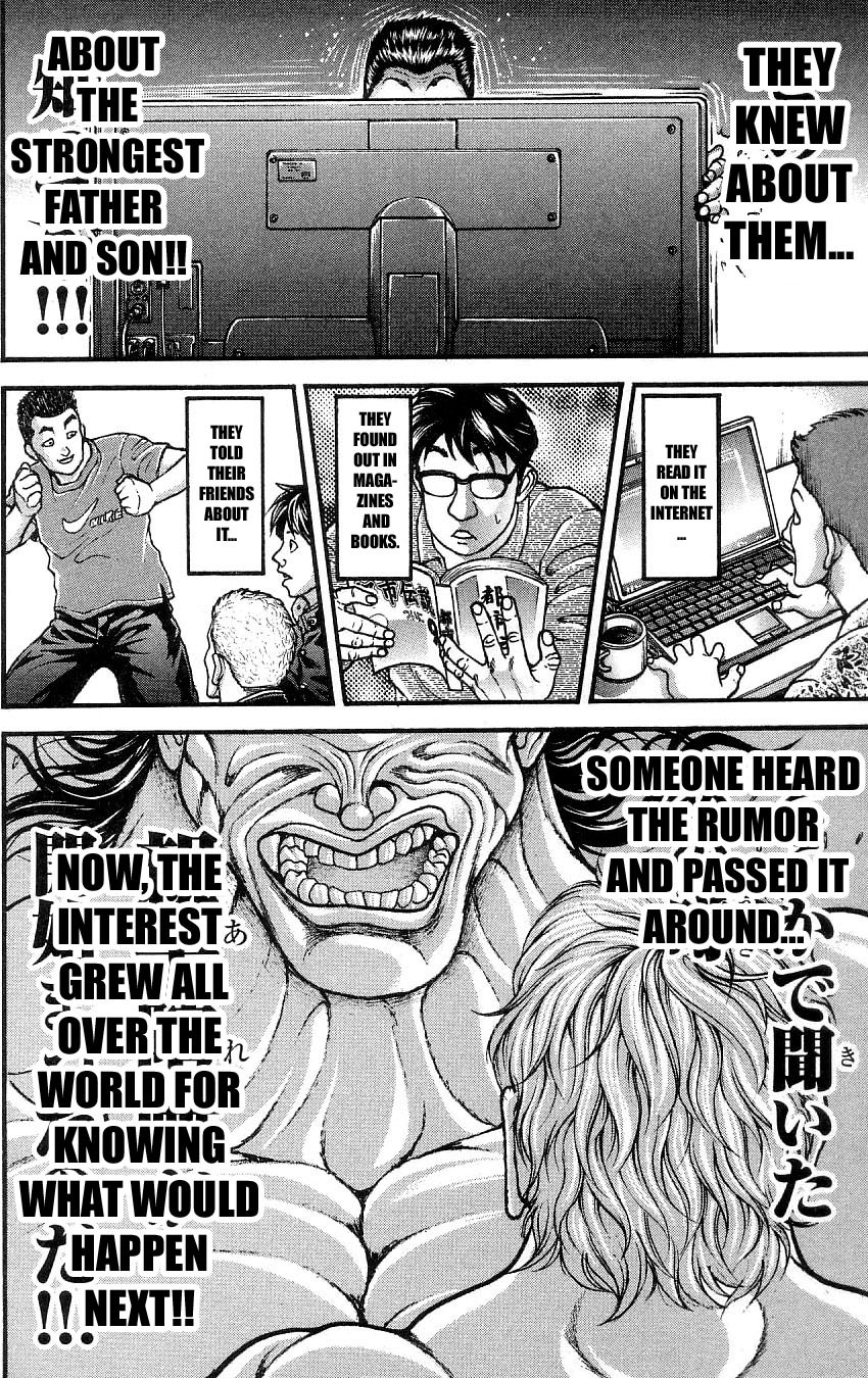 Hanma Baki Chapter 32.261 page 17 - Vol.32 Chapter 261: Big Audience