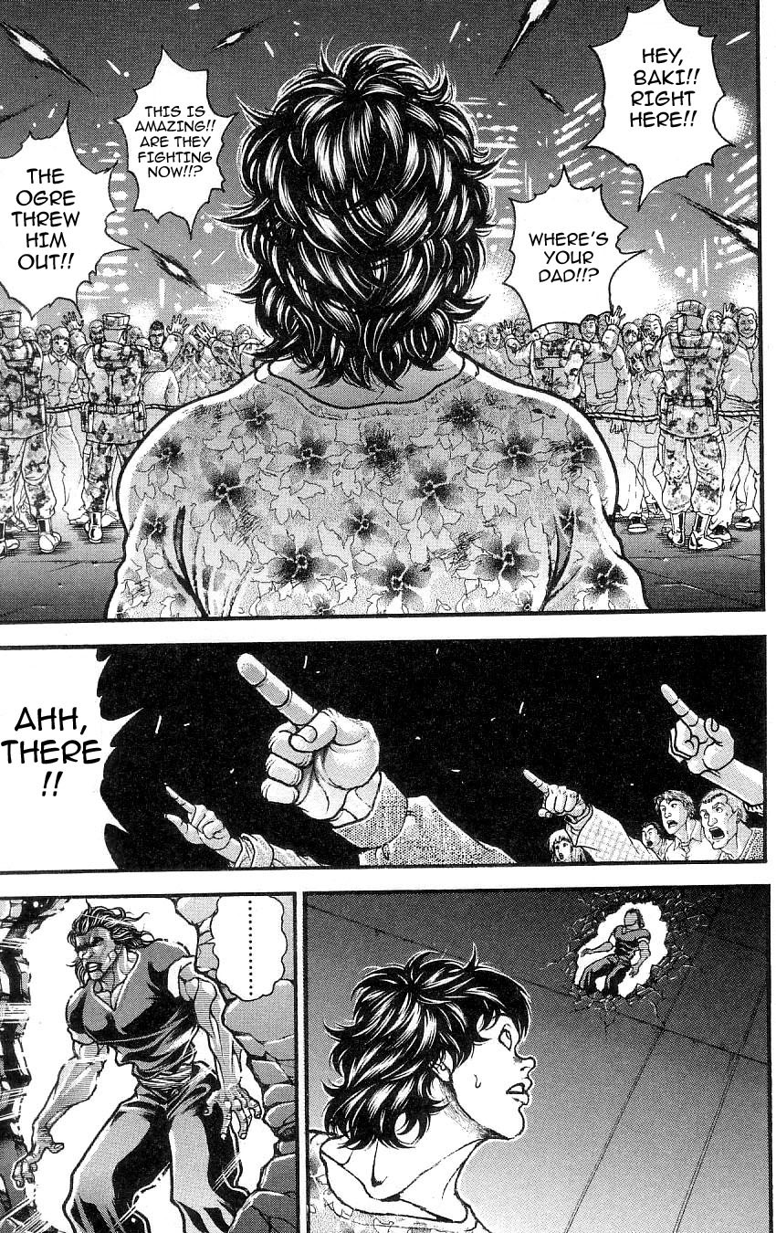Hanma Baki Chapter 32.261 page 8 - Vol.32 Chapter 261: Big Audience