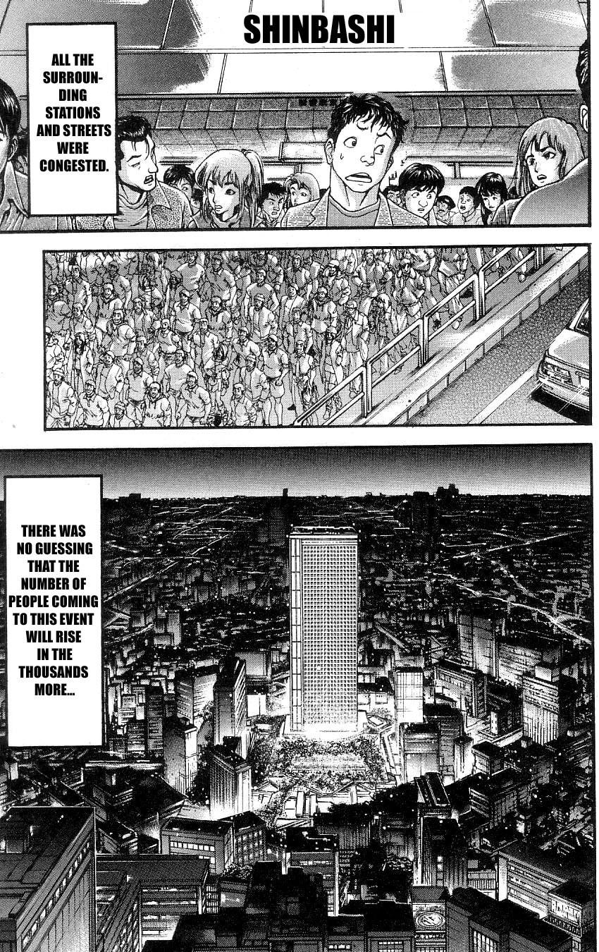 Hanma Baki Chapter 32.262 page 8 - Vol.32 Chapter 262: Like WildFire