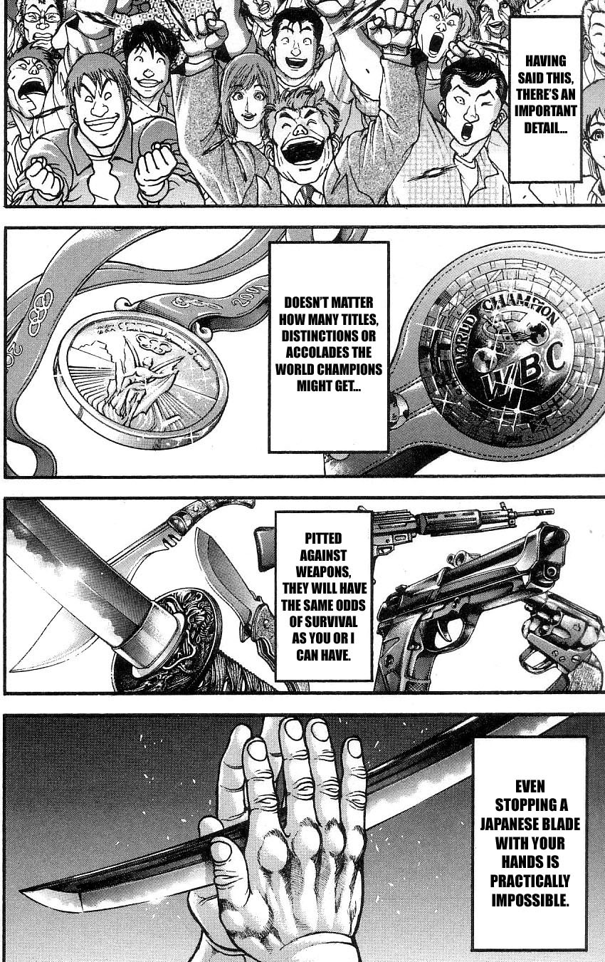 Hanma Baki Chapter 32.263 page 4 - Vol.32 Chapter 263: What An Insult
