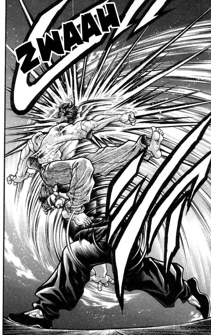 Hanma Baki Chapter 32.264 page 11 - Vol.32 Chapter 264: Fierce