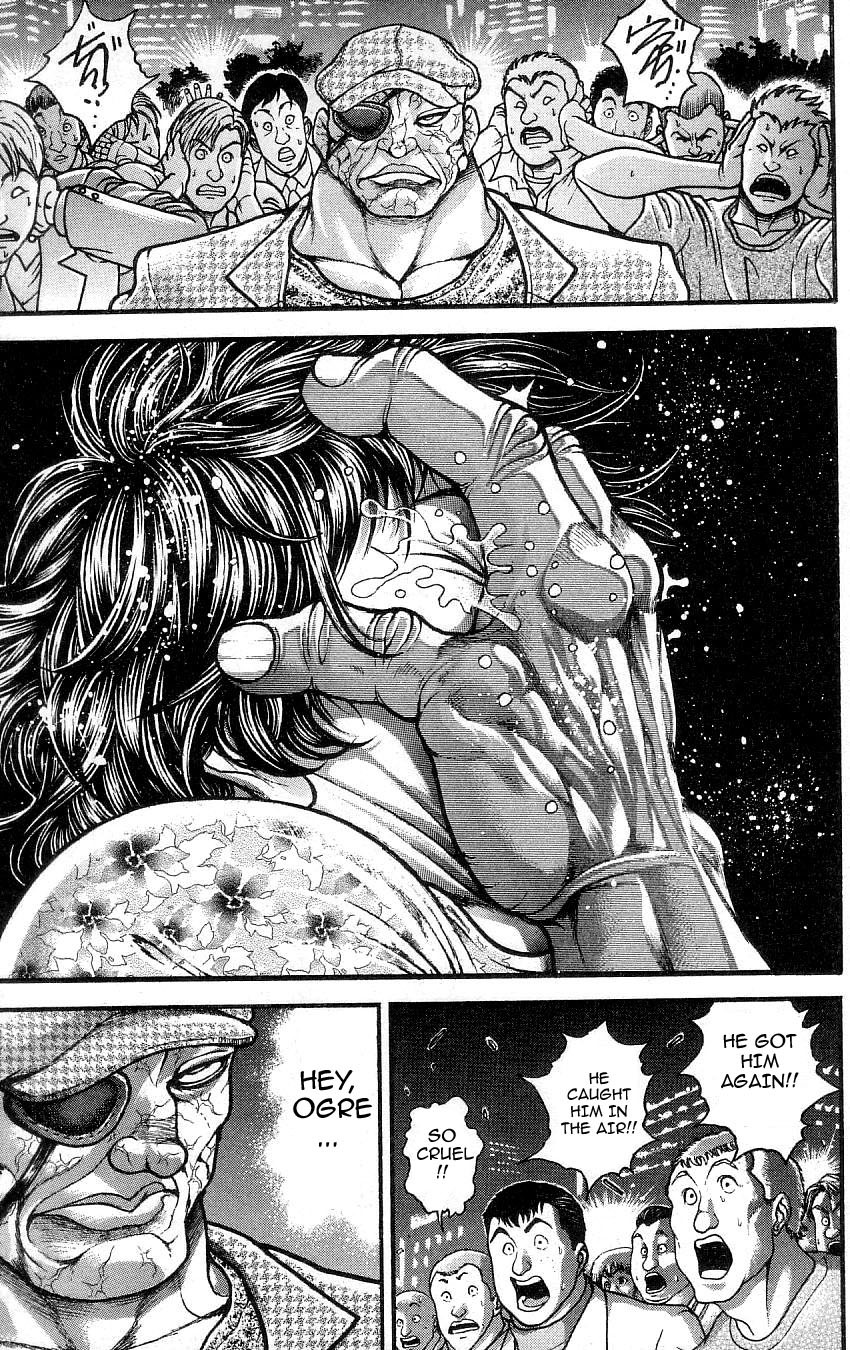 Hanma Baki Chapter 32.264 page 12 - Vol.32 Chapter 264: Fierce