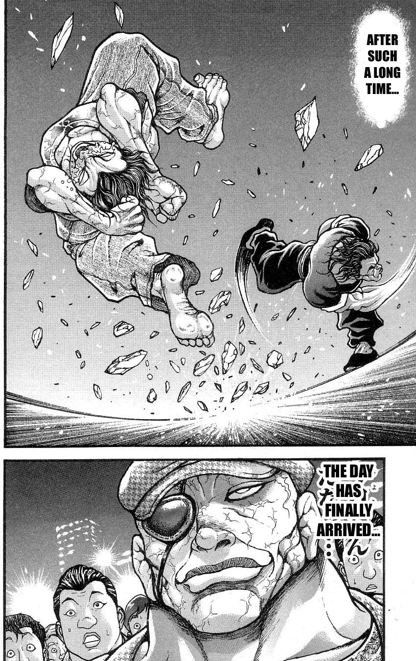 Hanma Baki Chapter 32.264 page 19 - Vol.32 Chapter 264: Fierce