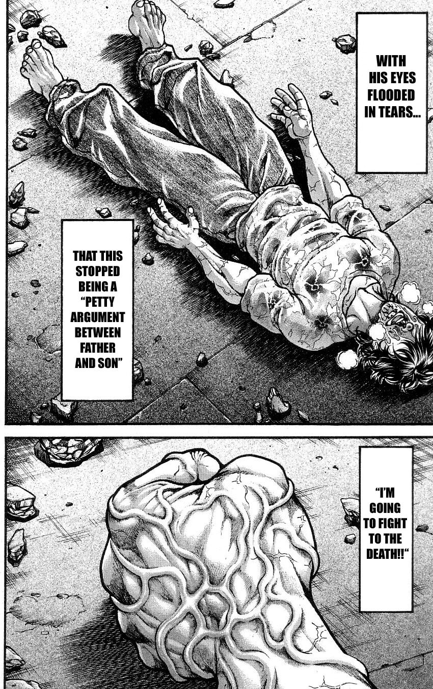 Hanma Baki Chapter 32.264 page 21 - Vol.32 Chapter 264: Fierce