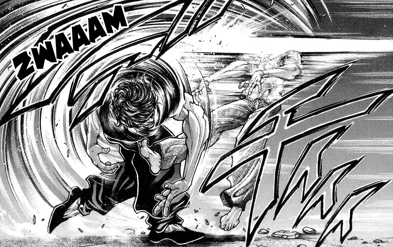 Hanma Baki Chapter 32.264 page 5 - Vol.32 Chapter 264: Fierce