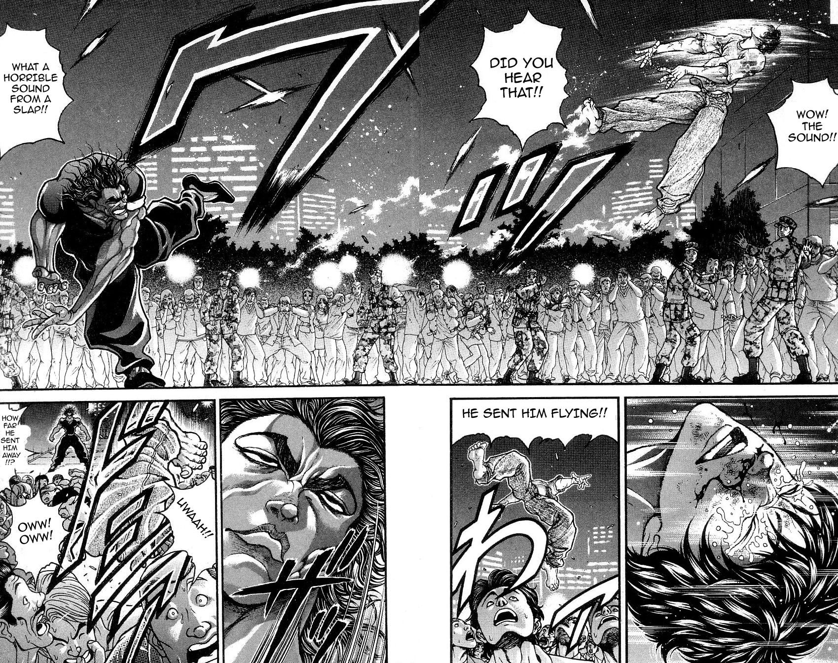 Hanma Baki Chapter 32.264 page 6 - Vol.32 Chapter 264: Fierce