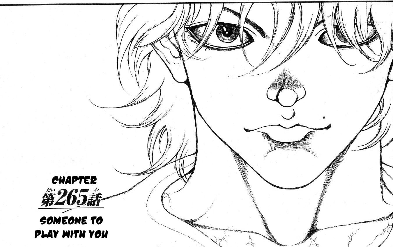 Hanma Baki Chapter 32.265 page 1 - Vol.32 Chapter 265: Someone To Play With You