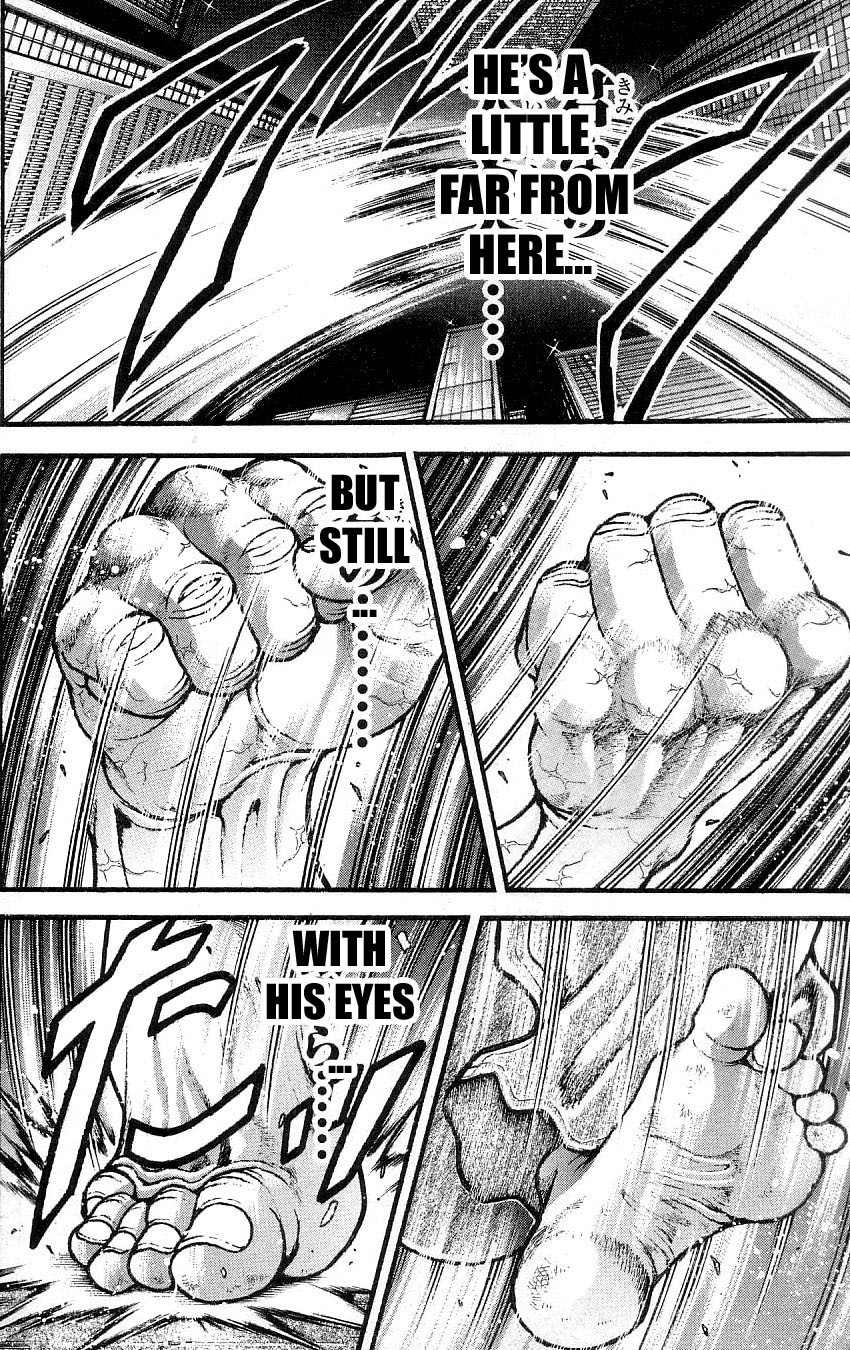 Hanma Baki Chapter 32.266 page 12 - Vol.32 Chapter 266: A Familiar Atmosphere