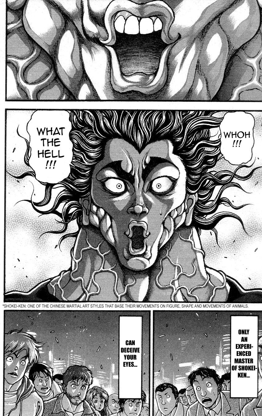 Hanma Baki Chapter 32.266 page 15 - Vol.32 Chapter 266: A Familiar Atmosphere