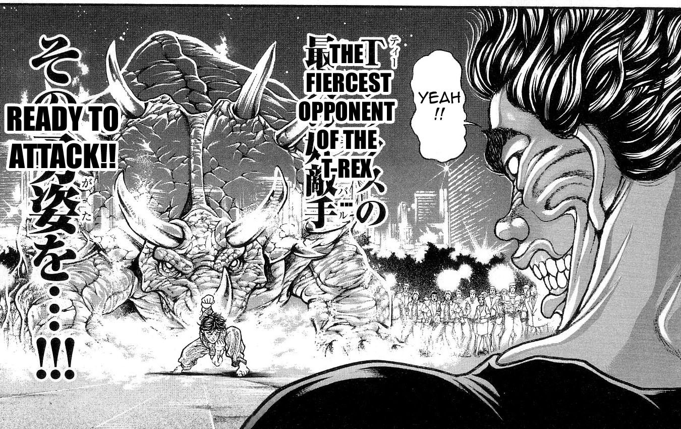 Hanma Baki Chapter 32.266 page 17 - Vol.32 Chapter 266: A Familiar Atmosphere