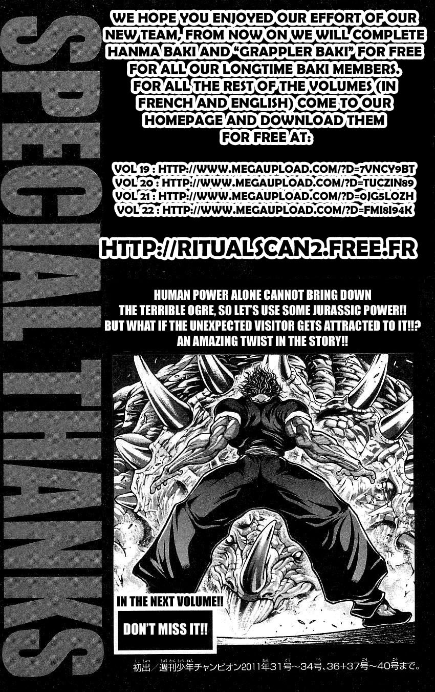 Hanma Baki Chapter 32.266 page 20 - Vol.32 Chapter 266: A Familiar Atmosphere