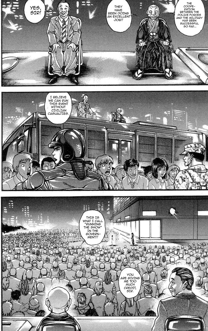 Hanma Baki Chapter 32.266 page 6 - Vol.32 Chapter 266: A Familiar Atmosphere