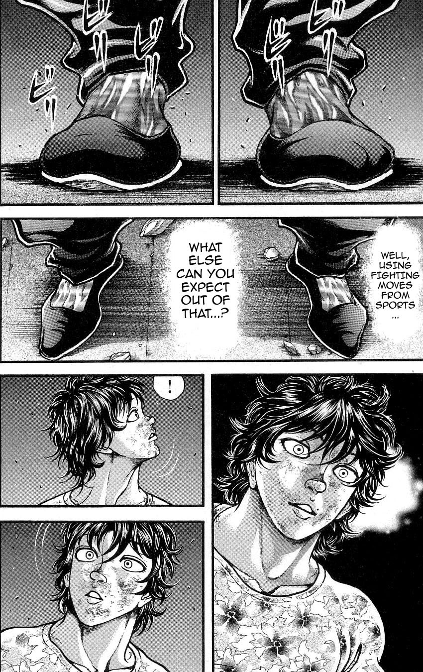Hanma Baki Chapter 32.266 page 8 - Vol.32 Chapter 266: A Familiar Atmosphere