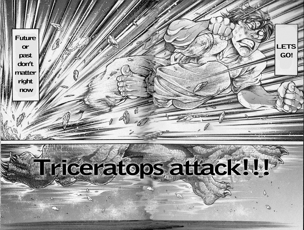 Hanma Baki Chapter 33.267 page 16 - Vol.33 Chapter 267: What a Fantasic Day