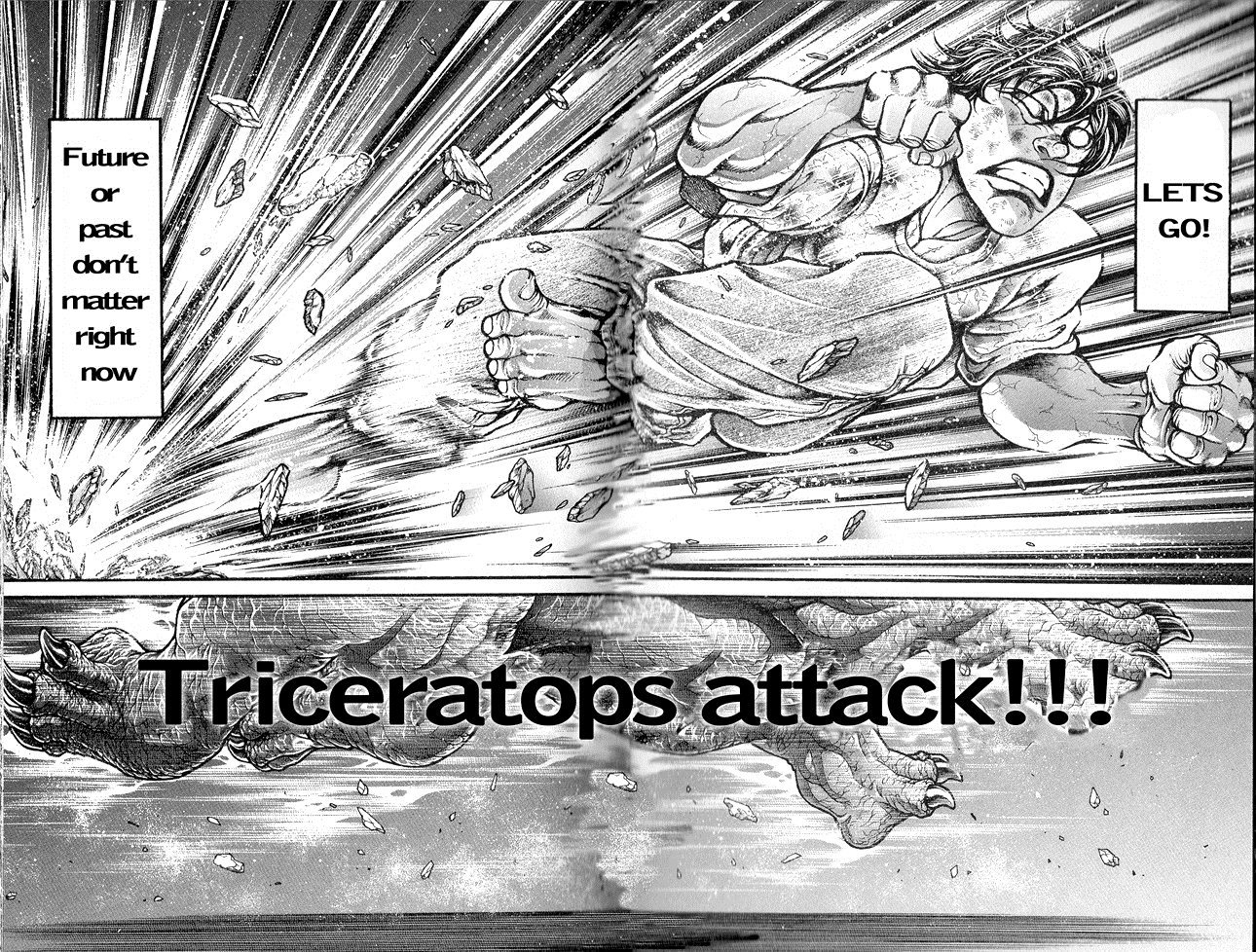 Hanma Baki Chapter 33.267 page 17 - Vol.33 Chapter 267: What a Fantasic Day