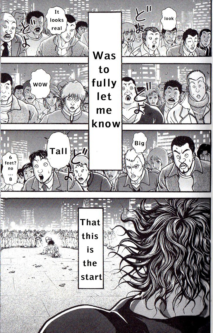 Hanma Baki Chapter 33.267 page 9 - Vol.33 Chapter 267: What a Fantasic Day