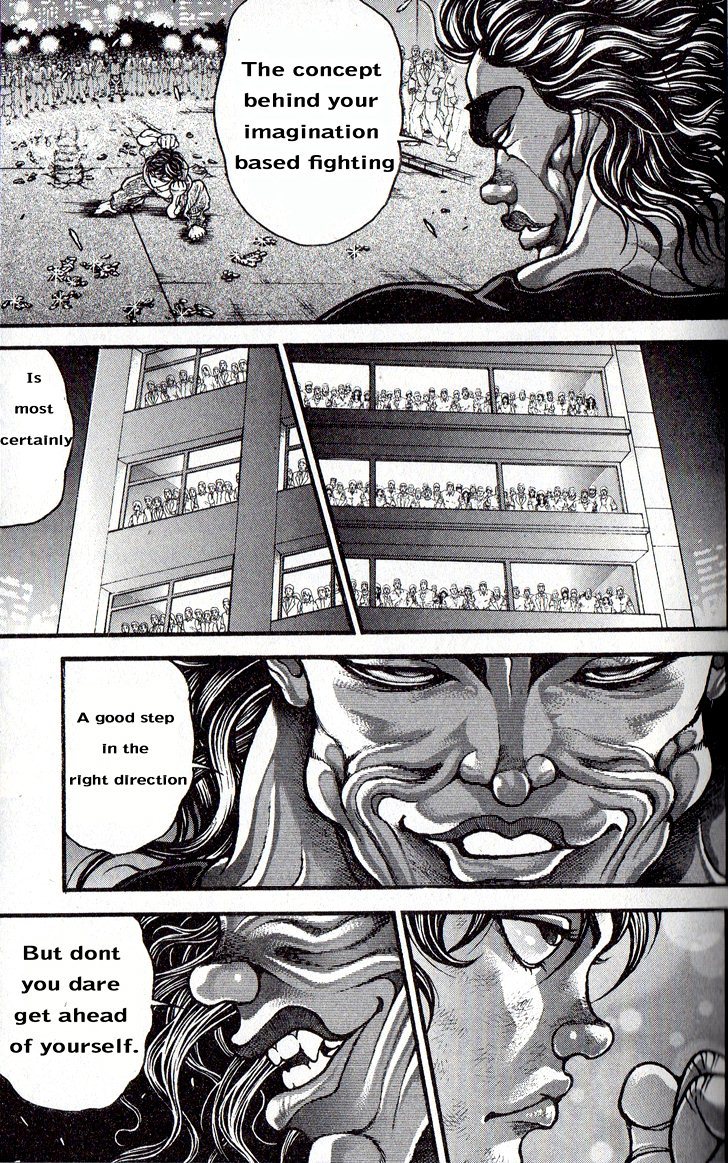Hanma Baki Chapter 33.268 page 14 - Vol.33 Chapter 268: The True Image Form