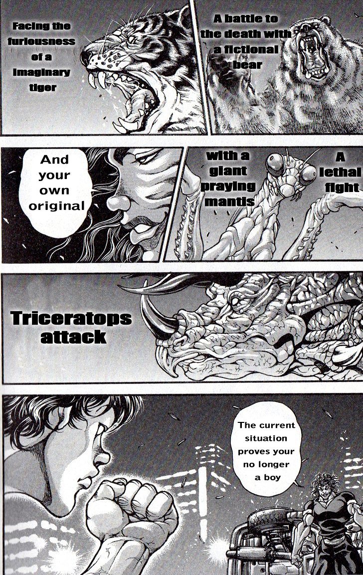 Hanma Baki Chapter 33.268 page 15 - Vol.33 Chapter 268: The True Image Form