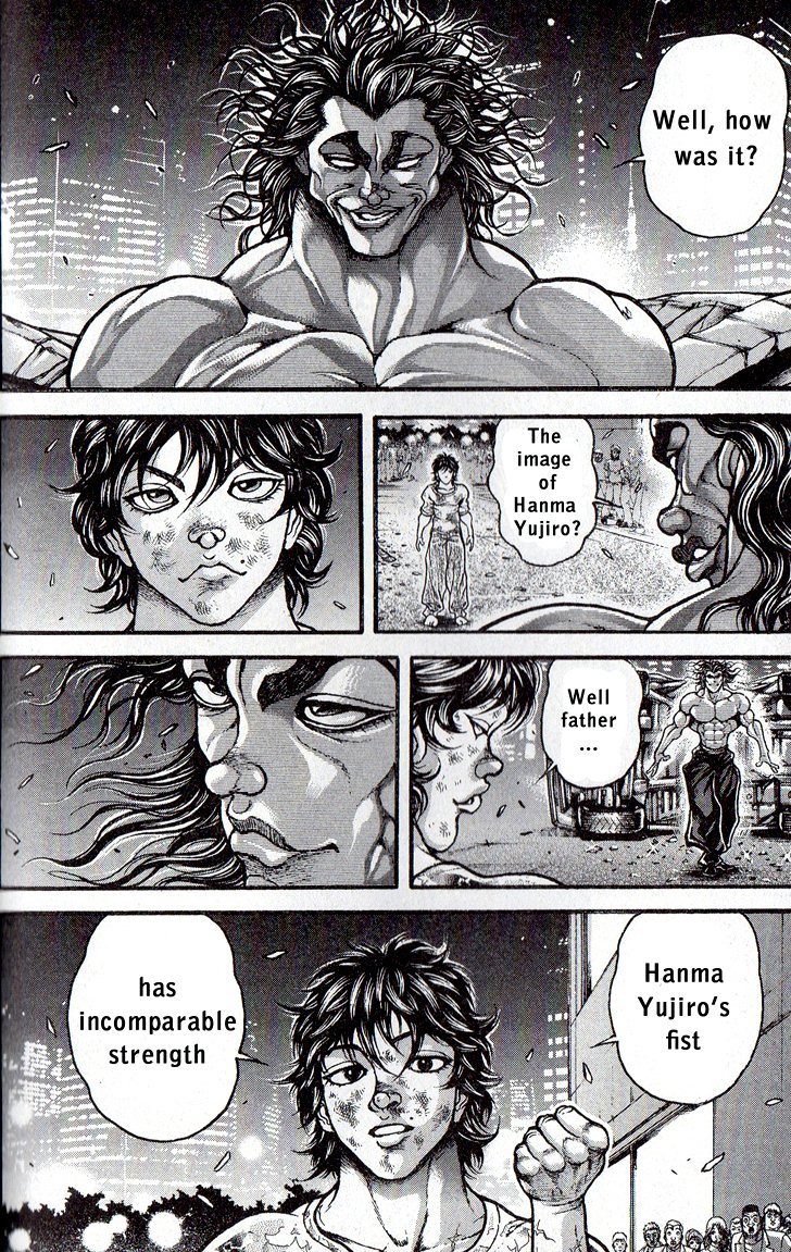 Hanma Baki Chapter 33.270 page 15 - Vol.33 Chapter 270: Todays Illustionary Form