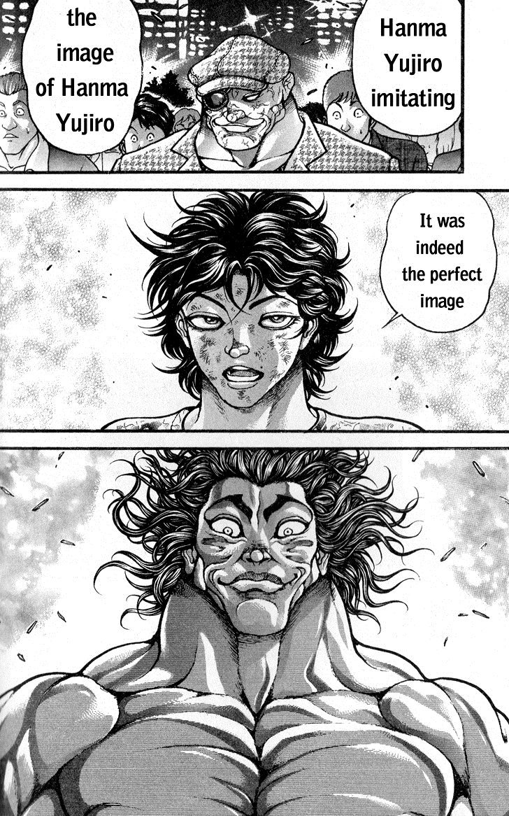 Hanma Baki Chapter 33.270 page 17 - Vol.33 Chapter 270: Todays Illustionary Form