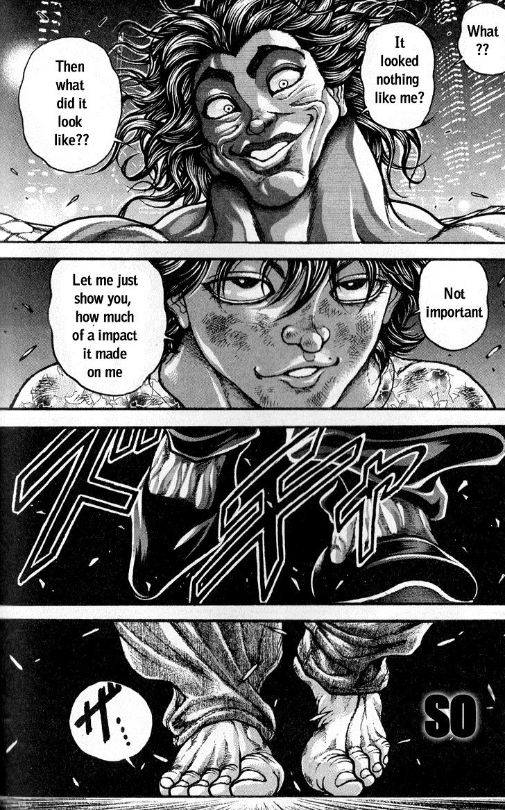 Hanma Baki Chapter 33.270 page 19 - Vol.33 Chapter 270: Todays Illustionary Form