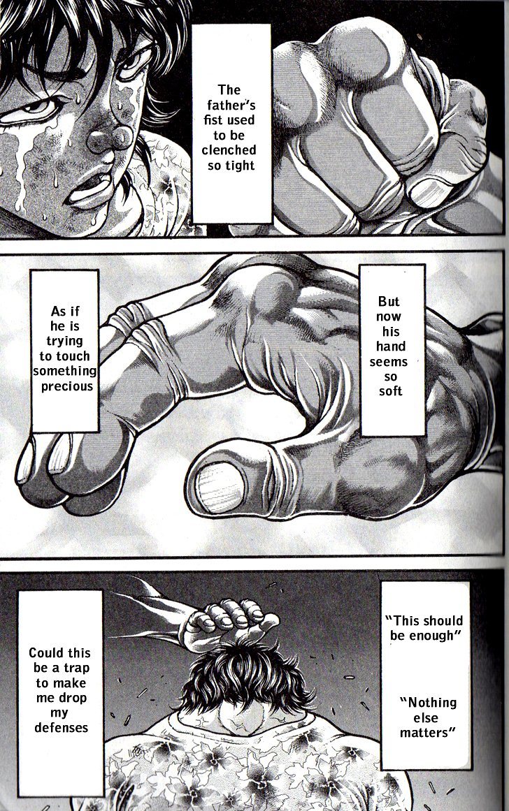 Hanma Baki Chapter 33.272 page 11 - Vol.33 Chapter 272: A Gentle Stroke