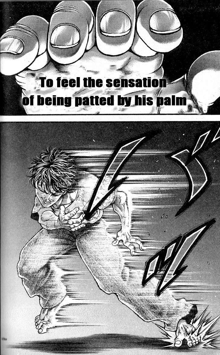 Hanma Baki Chapter 33.272 page 12 - Vol.33 Chapter 272: A Gentle Stroke