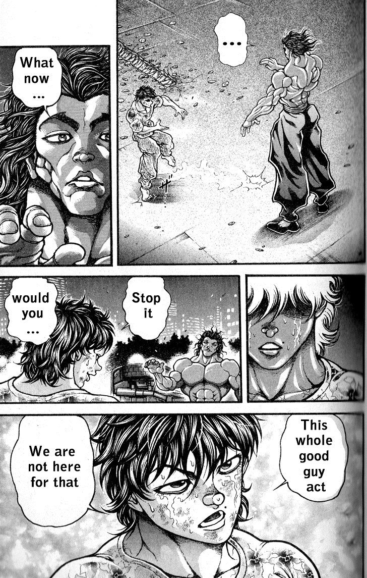Hanma Baki Chapter 33.272 page 13 - Vol.33 Chapter 272: A Gentle Stroke