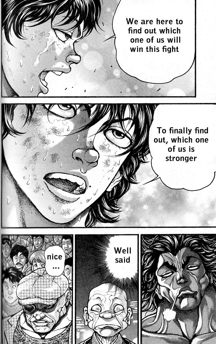 Hanma Baki Chapter 33.272 page 14 - Vol.33 Chapter 272: A Gentle Stroke