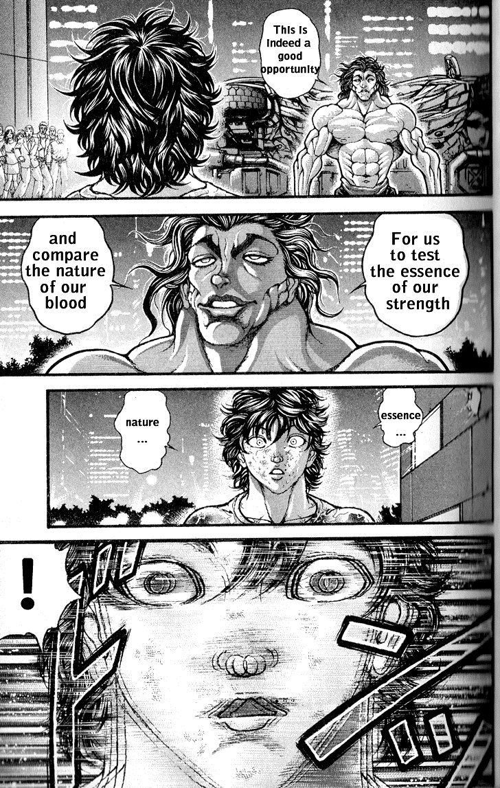 Hanma Baki Chapter 33.272 page 15 - Vol.33 Chapter 272: A Gentle Stroke