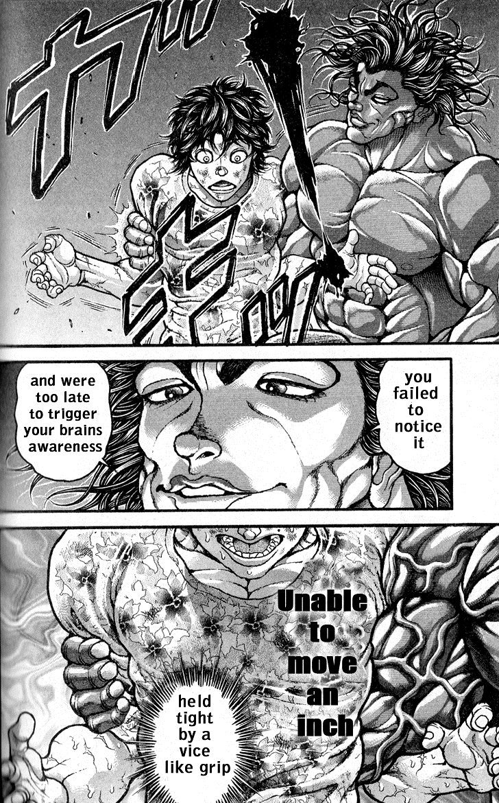 Hanma Baki Chapter 33.272 page 16 - Vol.33 Chapter 272: A Gentle Stroke